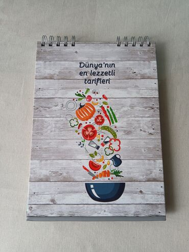Digər kitablar və jurnallar: 3 kitab və bir yemək resepti dəftəri (qalın üzlüklü) Çoxdan alınıb -da lalafo.az — 2 Digər kitablar və jurnallar: 3 kitab və bir yemək resepti dəftəri (qalın üzlüklü) Çoxdan alınıb — 2
