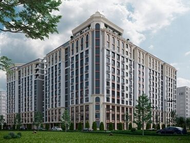 продаётся 2 ком кв город каракол: 2 комнаты, 82 м², Элитка, 11 этаж, ПСО (под самоотделку)