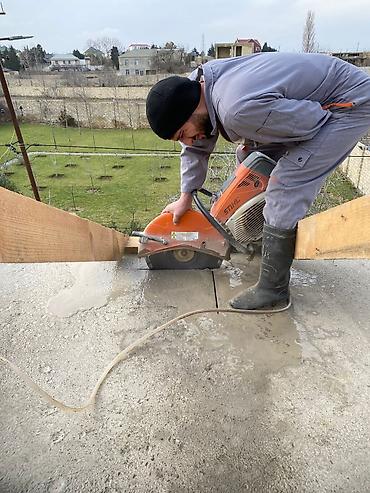 Beton işləri: Beton kəsimi xidməti - Dəqiq və sürətli beton, dəmir-beton və daş — 5