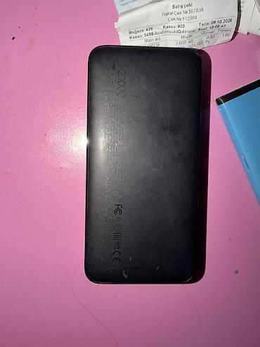 en yaxşı akumulator: Powerbank 20000 mAh, Yeni — 2