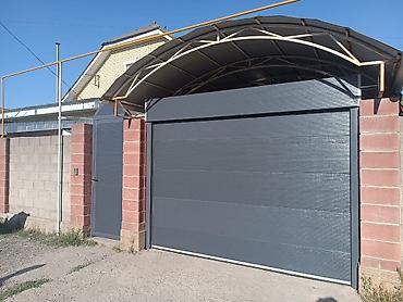 Откатные ворота: Откатные ворота из сэндвич‑панелей с автоматикой - Полотно — 114