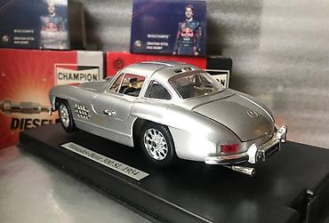 Avtomobil modelləri: Коллекционная модель Mercedes-Benz 300SL Coupe W198 Silver 1954 — 17