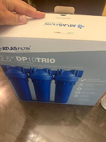 massaj yeni: Atlas Filtri DP 10 TRIO – 10” üçmərhələli su filtrləmə sistemi — 3
