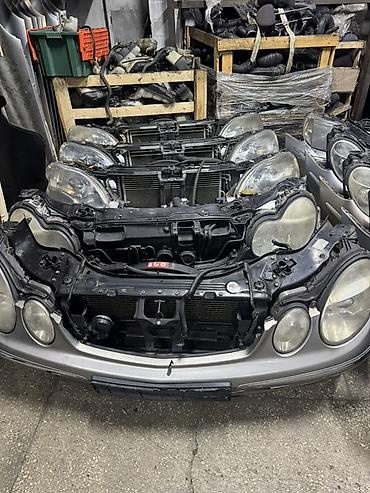 на w220: Усилитель бампера Mercedes-Benz, Б/у, Оригинал — 4