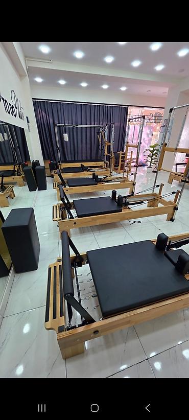 Pilates Reformer + Cadillac aparatları - Peşəkar studiya tipli lalafo.az -da Pilates Reformer + Cadillac aparatları - Peşəkar studiya tipli
