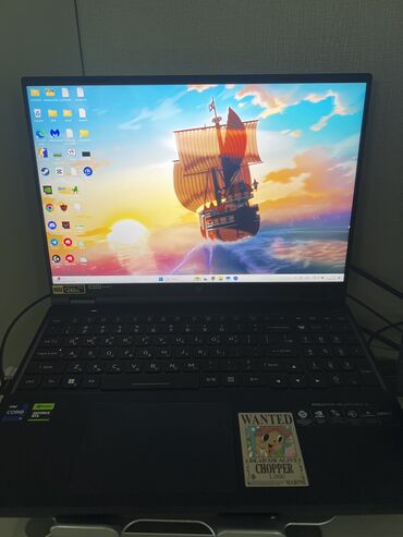 пк для игр: Ультрабук, Acer, 32 ГБ ОЭТ, Intel Core i9, 16 ", Колдонулган, Татаал эмес тапшырмалар үчүн, эс тутум SSD