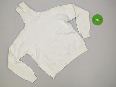 niebieski sweter: Golf damski, rozmiar L — 3