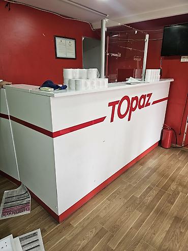 Mağaza, ofis və xidmət məntəqələri üçün hazırlanmış kassa/resepsiyon