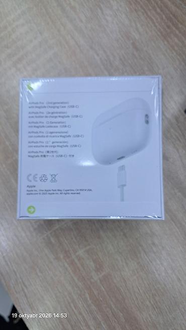 Qulaqcıqlar: Apple AirPods Pro (2-ci nəsil) – MagSafe şarj qutusu (USB‑C) — 2