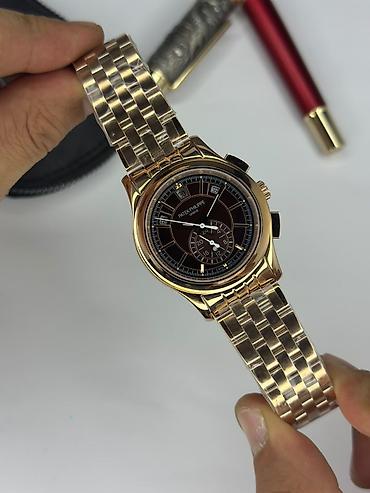 Qol saatları və aksesuarlar: Yeni, Qol saatı, Patek Phillipe, rəng - Qızılı — 3