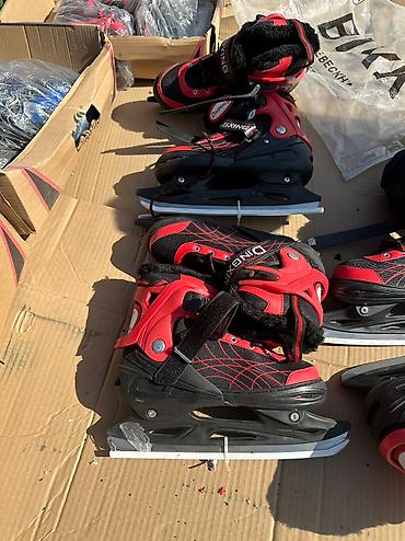 Коньки: Хоккейные, 37.5, 39.5, 38, Новый — 4