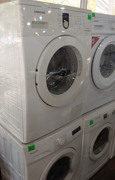 Paltaryuyan maşınlar: Paltaryuyan maşın Samsung, 6 kq, İşlənmiş, Avtomat, Qurutma var, Kredit var, Ödənişli çatdırılma
