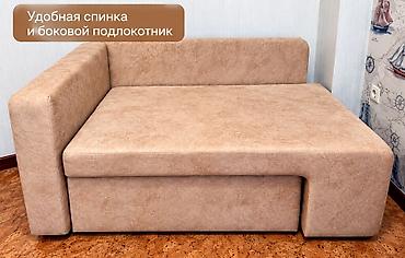 Прямые диваны: Диван кровать «Эврика» от Евростиль, с ящиком для хранения Компактный — 4