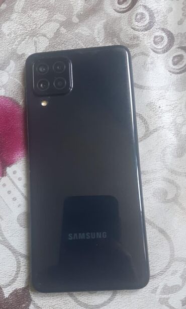 barter samsung: Samsung Galaxy A22, 128 GB, rəng - Qara, Barmaq izi