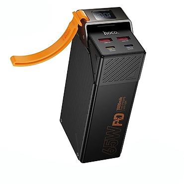 harmony: Power Bank HOCO DB100 Harmony, PD65W, 30000 мА-ч, черный - Емкость — 2