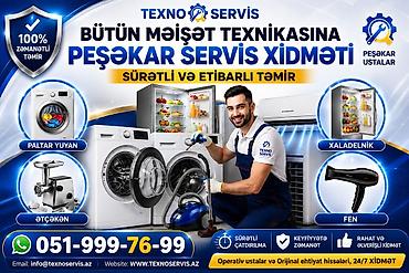 paltaryuyan temiri ustasi bakı: TEXNO SERVİS – Məişət Texnikasının Peşəkar Təmir Xidməti | Bakı Texno — 1