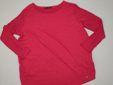 czerwona bluzki z krótkim rękawem: Bluzka Damska, 3XL, stan - Dobry
