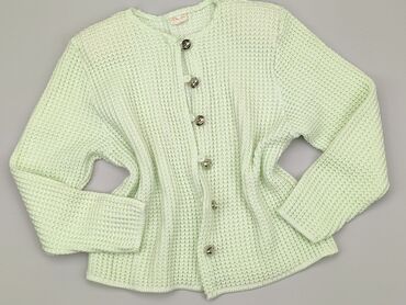zielone bluzki z falbanką: Kardigan, L, stan - Bardzo dobry