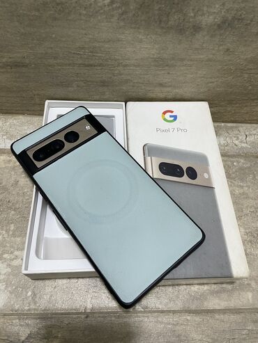 Google: Google Pixel 7 Pro, Б/у, 128 ГБ, цвет - Зеленый, 1 SIM — 1