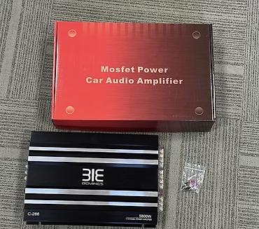 Audio: BEMINES C-266 avtomobil audio gücləndiricisi - Tip: 4 kanallı MOSFET — 2