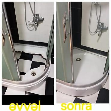 Duş poddonları: Duş kabini üçün fiber akril poddonlar. Bazar dəyərindən ucuz satılır — 18