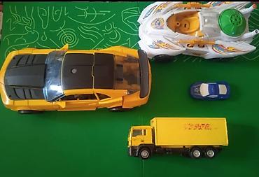 Игрушки: Набор детских игрушек: автомобили, спецтехника, герои и — 1