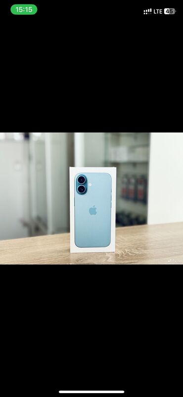 Redmi: IPhone 16 новый
В голубом цвете