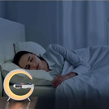 Другие аксессуары для мобильных телефонов: Беспроводная Bluetooth Колонка с беспроводной зарядкой и лампой GADGET — 6