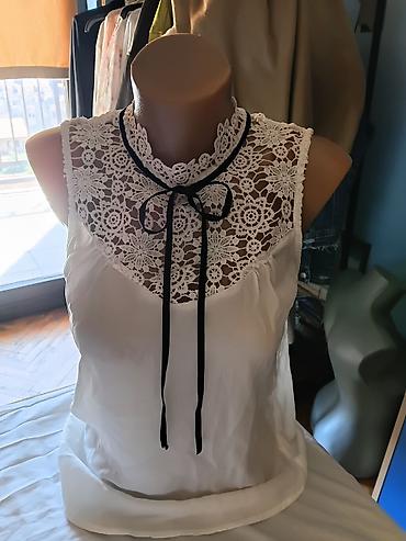 helanke m: Ženska bluza bez rukava – SLF VP Heidi, boja: off white (oznaka na — 1