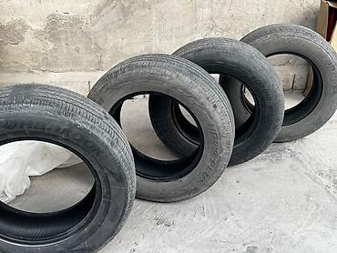 225 55: Шины 235 / 65 / R 17, Лето, Б/у, Комплект, Легковые, Корея, Hankook — 2