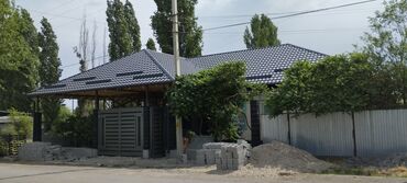 Металлочерепица: Крыша односкат, двухскат, конверт, парапет, хай-тек, металлочерепица — 4