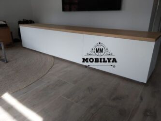 TV altlığı: Yeni, Düz TV altlığı, Polkalı, Laminat, Azərbaycan — 5