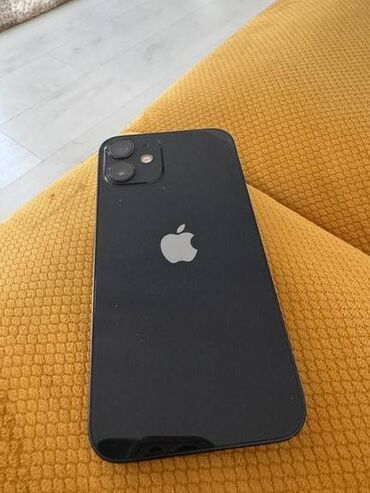 платиновый номер: IPhone 12 mini, Колдонулган, 256 ГБ, Black Titanium, Коргоочу айнек, Каптама, Кабель, 76 %