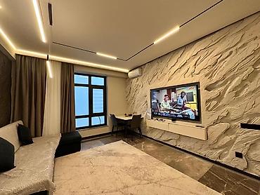 flat osh: 2 комнаты, 67 м², Южная Магистраль Элитка, 13 этаж, Дизайнерский ремонт — 1