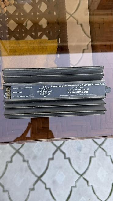 220 вольт на 12 вольт: Преобразователи напряжения 24В → 12В (2 шт.) 1) DC Power Buck - Вход — 2