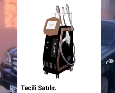 Hava fenləri: Quartet lazer epilyasiya aparatı. Bu aparat dərinin müxtəlif tipinə