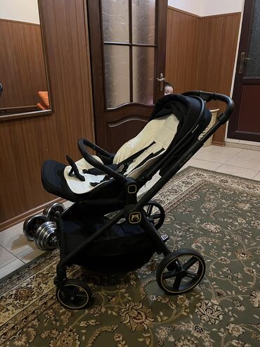 cybex коляски бишкек: Коляска, цвет - Черный, Б/у