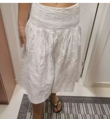 Suknje: S (EU 36), Midi, bоја - Bela — 8