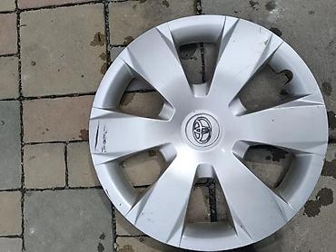 куплю калпак: Колпак колесный Toyota, серебристый, оригинальный. - Диаметр: 16" — 1