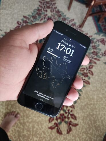ayfon 12 islenmis: IPhone 8, 64 ГБ, Space Gray, Отпечаток пальца