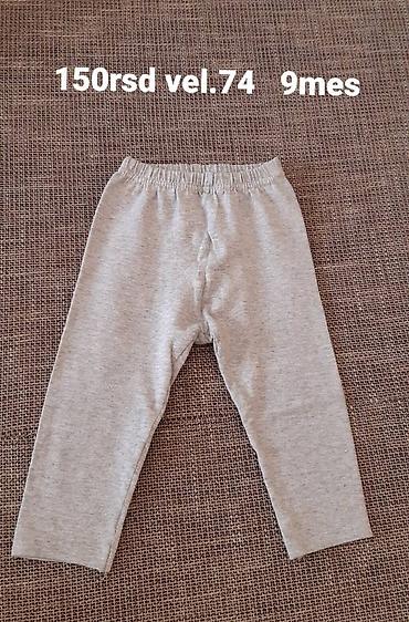 chanel dzemper: Bebi helanke/pantalonice - Boja: svetlosiva (melanž) - Materijal — 1