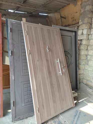 Giriş qapıları: Məhsul: dəmir/çelik giriş qapıları Təsvir: - Aksu Çelik Kapı markalı — 6