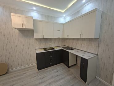 Sifarişlə mətbəx mebeli: Sifarişlə mətbəx dəsti, Özü çəkən petlələr, MDF, Kredit yoxdur, Pulsuz çatdırılma — 4