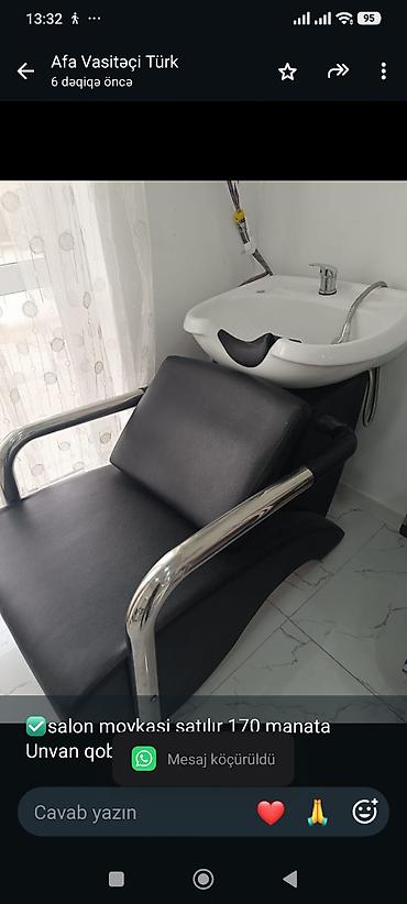 ✅salon moykasi satılır 170 manata
Unvan qobu AFA 7300