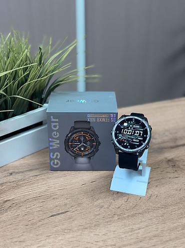 gt u2 pro: Умные часы GS Wear GS Fenix 8 Max - Спортивные смарт‑часы с круглым — 1