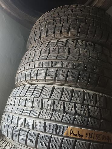 infinity fx35: Шины 215 / 55 / R 16, Зима, Б/у, Комплект, Легковые, Япония, DUNLOP — 2