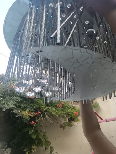 Pastel dəstləri: Çılçıraq, 10 və daha çox lampa, Metal