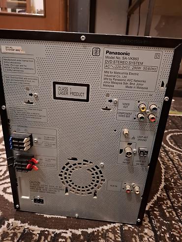 panasonic dvd: Panasonic SA-VK860 DVD Stereo Sistem Salam Hər şeyi İşləkdi 1cə — 2