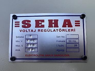 stablizator satışı: SEHA Voltaj Regulyatoru Texniki xüsusiyyətlər (üzərindəki lövhəyə — 5
