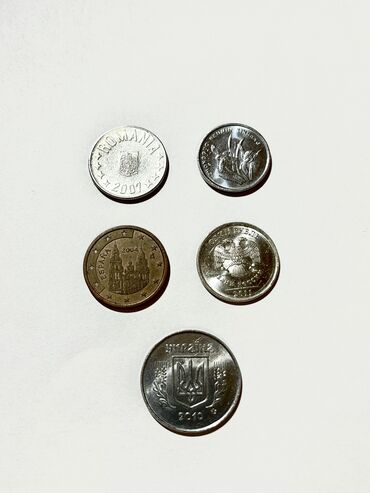 gumus lom qiymeti: Xarici monetalar. Hələ ki Rumıniya, Yaponiya, İspaniya, Russiya